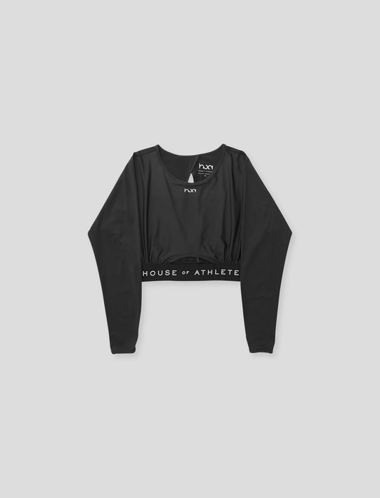 Women's Performance Silky Peek-A-Boo Long Sleeve Top