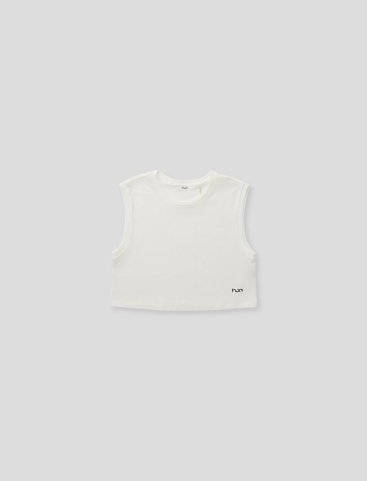 Unisex Casual Crop Muscle Top