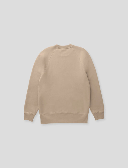 Men's Casual Relaxed Logo Crew