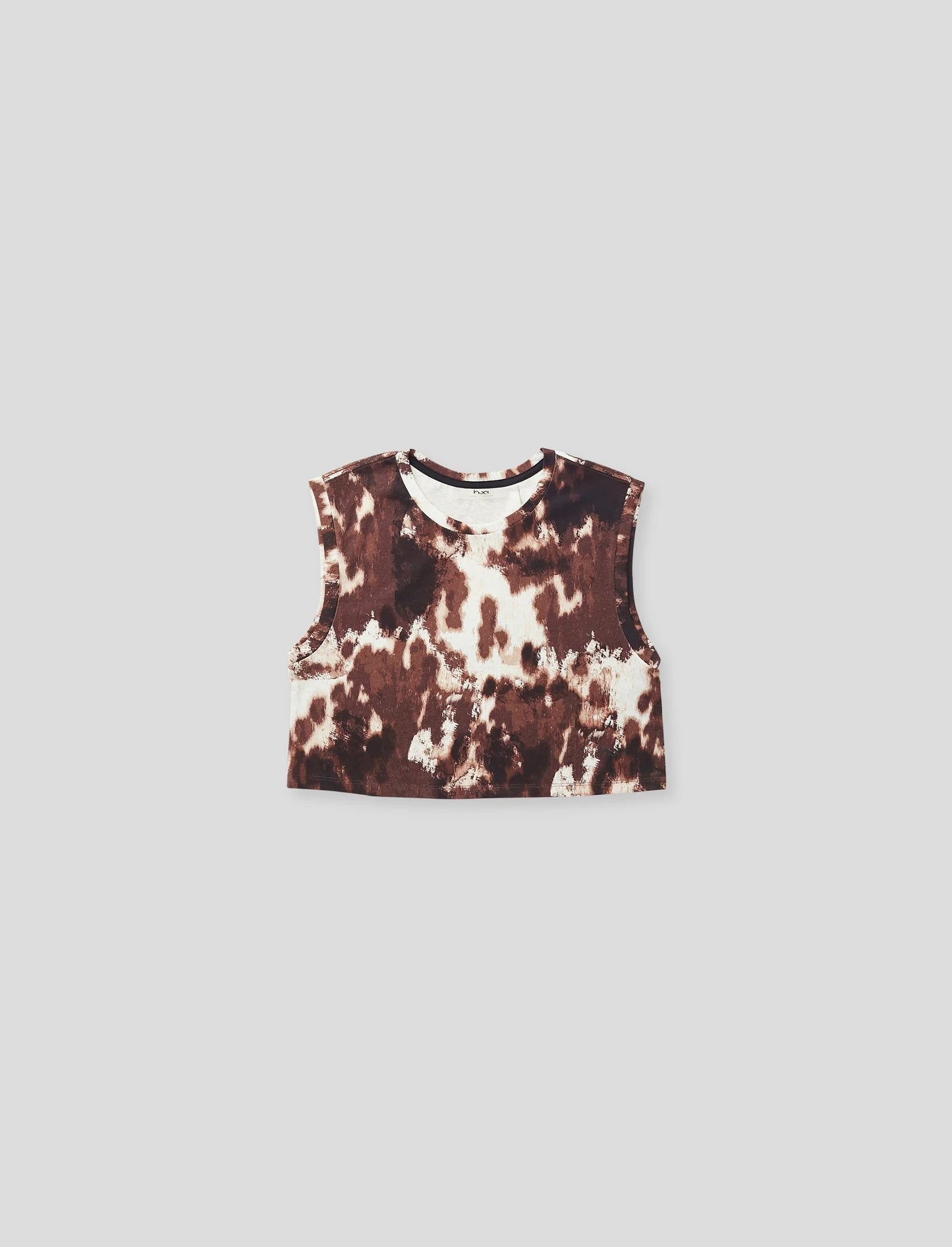 Unisex Casual Crop Muscle Top
