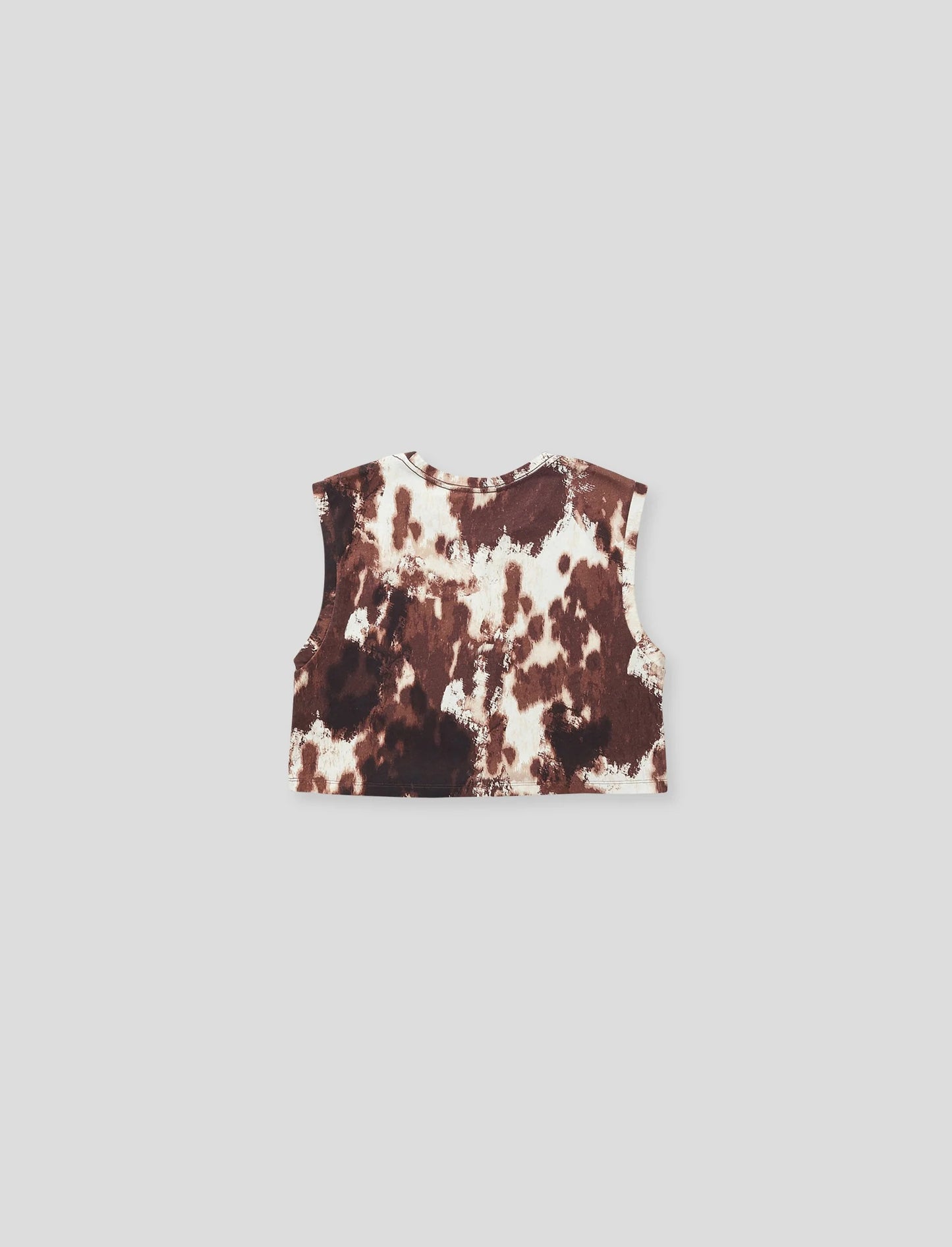 Unisex Casual Crop Muscle Top