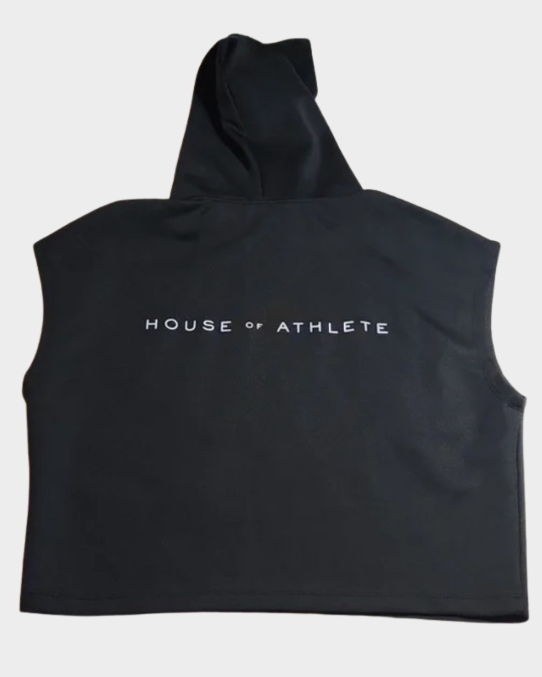 Women's Casual Tech Fleece Sleeveless Popover Hoodie