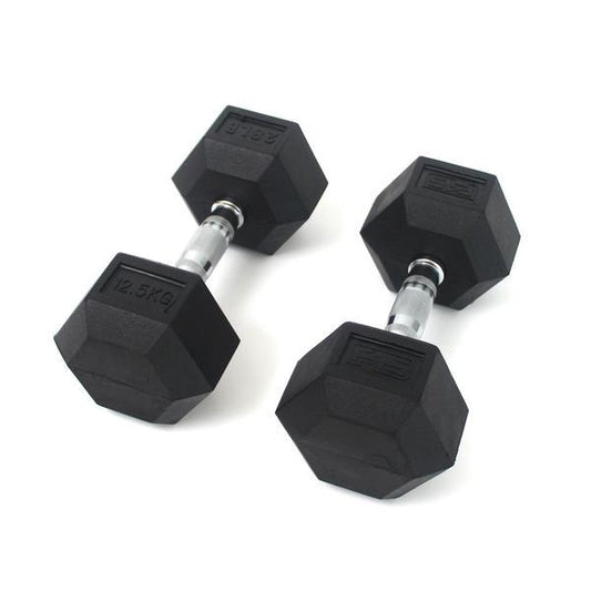 F45 Rubber Dumbbells (Pair) - 44lb