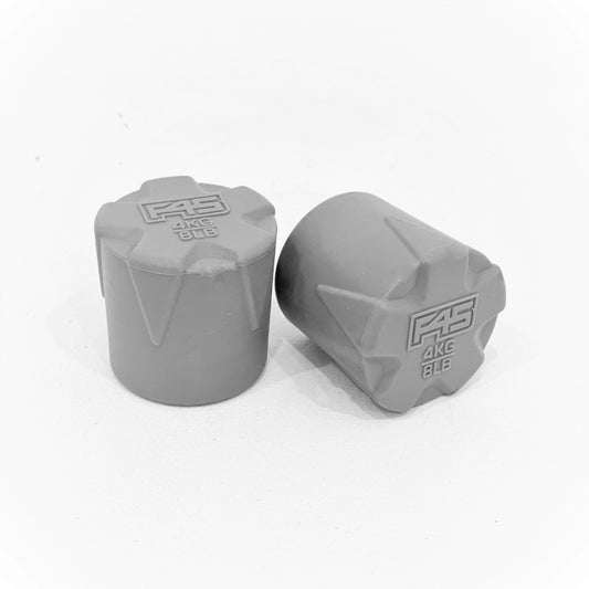 F45 Revo Bar 8lb Spare Part - End Cap (Grey)