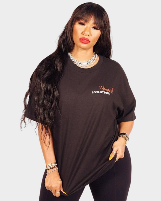 I Am Woman Bullseye Tee