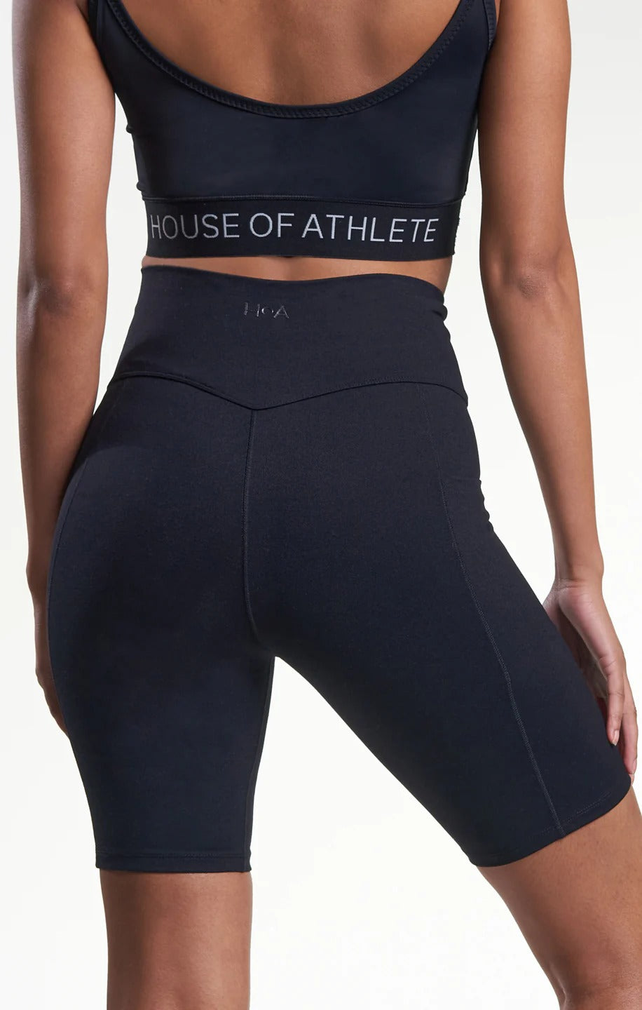 Women's Performance Power Span Hi-Waist Bike Short