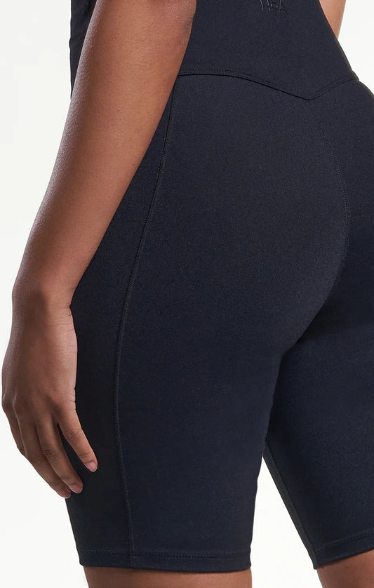 Women's Performance Power Span Hi-Waist Bike Short