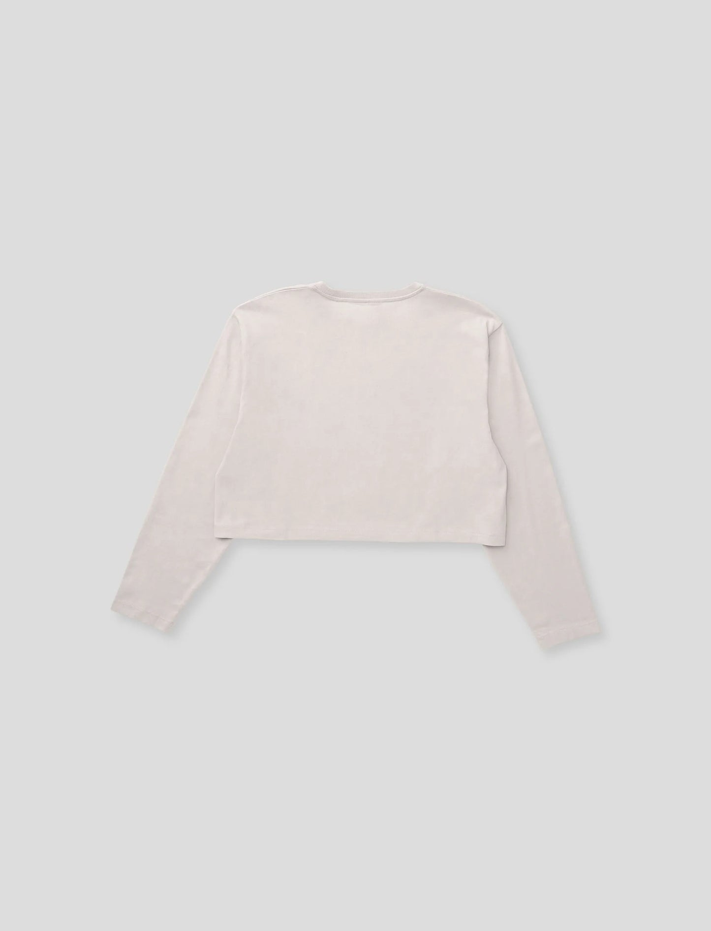 Women's Casual Crop Long Sleeve Tee
