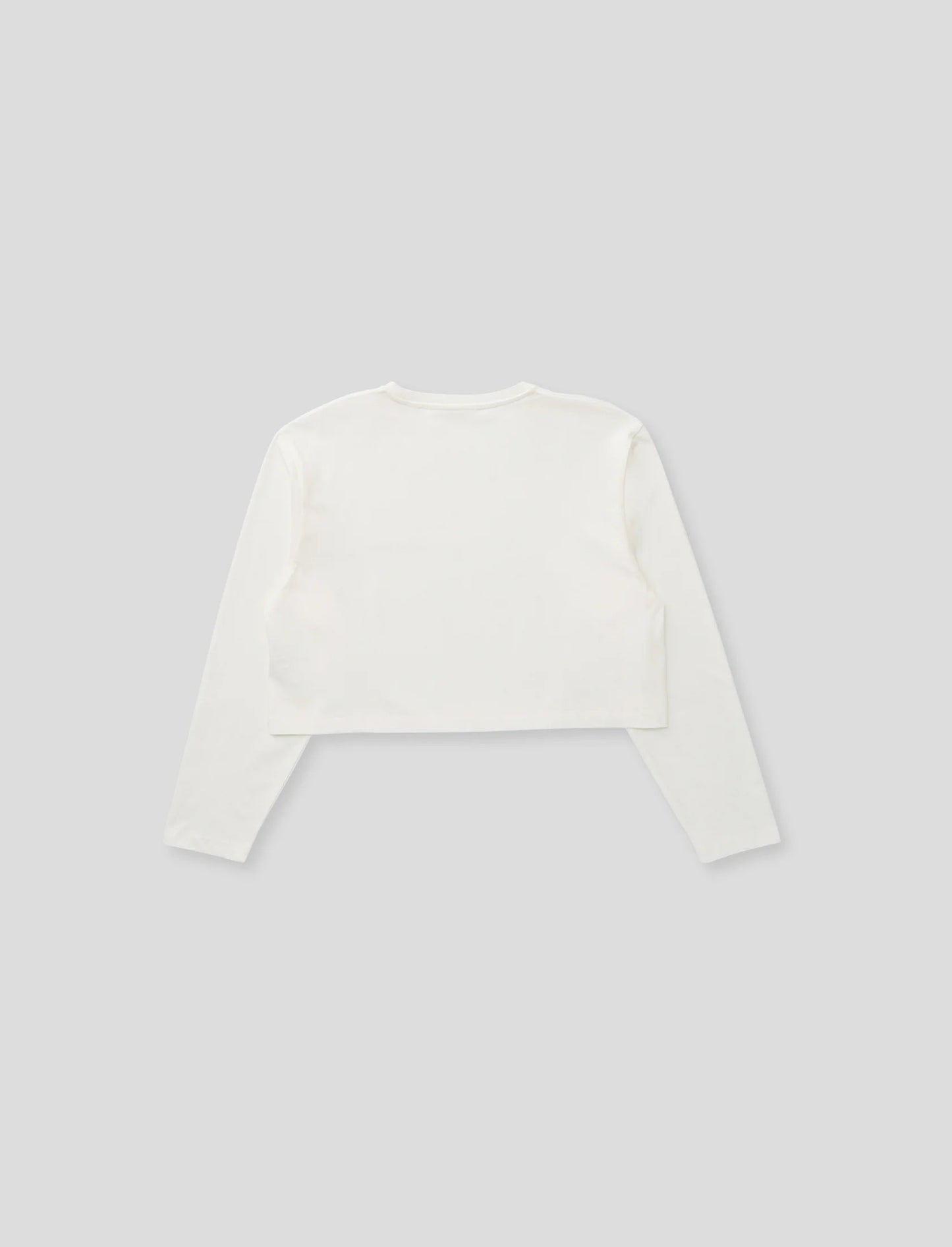 Women's Casual Crop Long Sleeve Tee