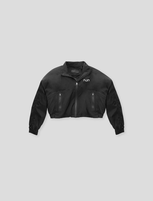 Women's Performane Cropped Nylon Windbreaker