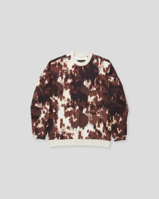 Men's Casual French Terry Oversized Crew