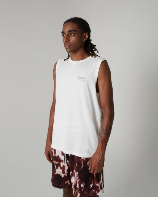 Men's Casual Jersey Logo Tank