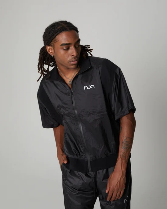 Men's Performance Nylon Batwing Windbreaker