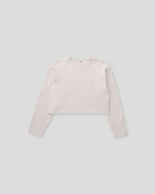 Women's Casual Crop Long Sleeve Tee