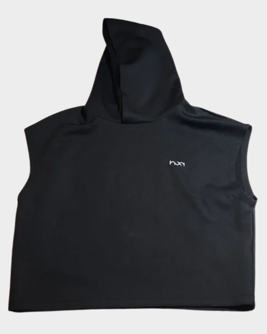Women's Casual Tech Fleece Sleeveless Popover Hoodie