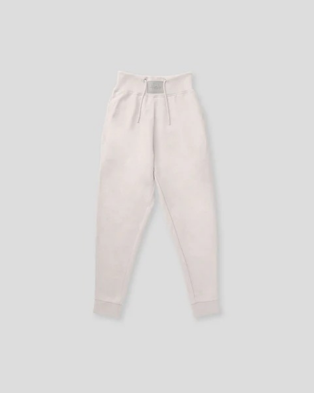 Women's Casual Lightweight French Terry Hi-Waist Slim Jogger