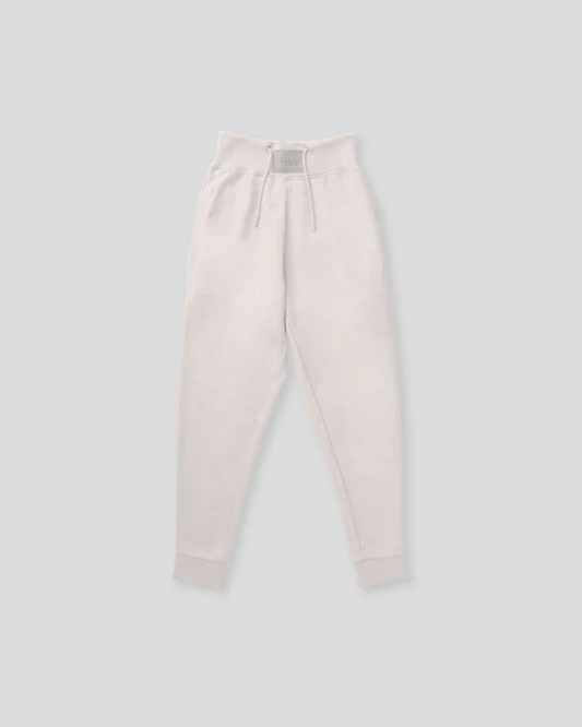 Women's Casual Lightweight French Terry Hi-Waist Slim Jogger