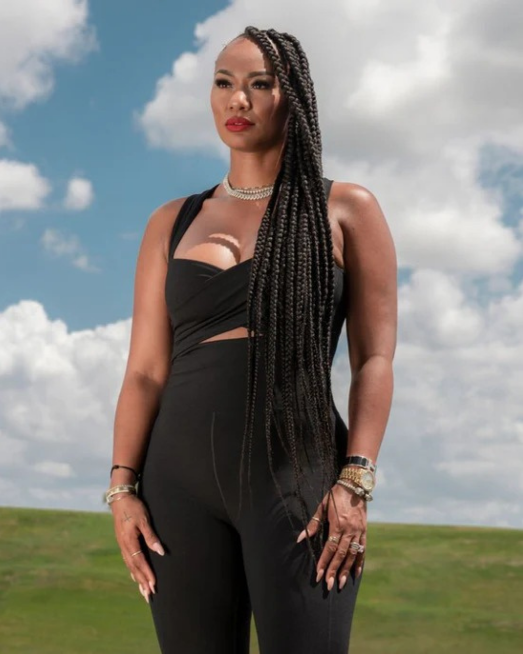 Women's Performance Power Span 3/4 Peek-A-Boo Jumpsuit